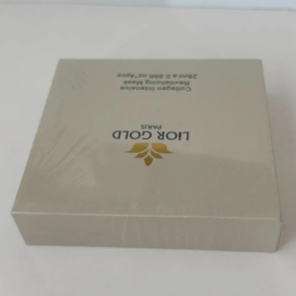 Lior Gold Collagen Intensive Revitalizing‎ Mask Paris France 28ml 4pcs New